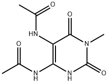 Acetamide,  N,N-(1,2,3,6-tetrahydro-1-methyl-2,6-dioxo-4,5-pyrimidinediyl)bis-  (9CI) Structural