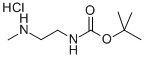 N-BOC-2-METHYLAMINO-ETHYLAMINE HCL Structural