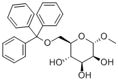 METHYL-6-O-TRIPHENYLMETHYL-ALPHA-D-MANNOPYRANOSIDE Structural