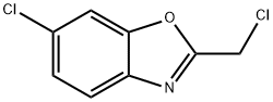 6-chloro-2-(chloromethyl)-1,3-benzoxazole Structural