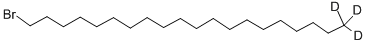 1-BROMOEICOSANE-20,20,20-D3 Structural