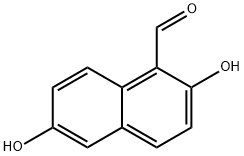 2,6-DIHYDROXY-NAPHTHALENE-1-CARBALDEHYDE Structural