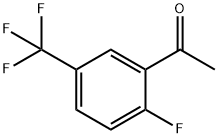 2'-FLUORO-5'-(TRIFLUOROMETHYL)ACETOPHENONE Structural