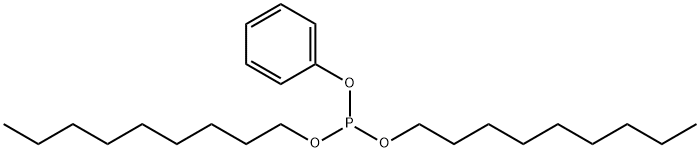 dinonyl phenyl phosphite Structural