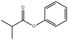 ISOBUTYRIC ACID PHENYL ESTER Structural