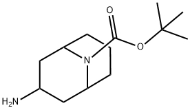 3-Amino-N-Boc-9-azabicyclo[3.3.1]nonane Structural