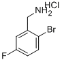 5-BROMO-2-FLUOROBENZYLAMINE HYDROCHLORIDE Structural