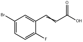 5-BROMO-2-FLUOROCINNAMIC ACID,5-Bromo-2-fluorocinnamic acid 98%,5-Bromo-2-fluorocinnamic acid 98%,5-BROMO-2-FLUOROCINNAMIC ACID