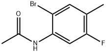 2'-BROMO-5'-FLUORO-4'-METHYLACETANILIDE Structural