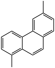 1,6-DIMETHYLPHENANTHRENE Structural