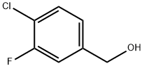 3-Fluoro-4-chlorobenzyl alcohol Structural