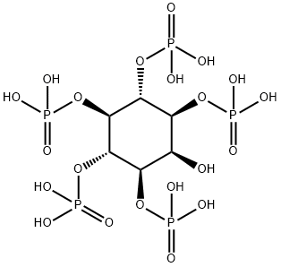 MYO-INOSITOL 1,3,4,5,6-PENTAKIS-PHOSPHATE Structural