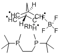 (S,S)-1,2-BIS[(TERT-BUTYL)METHYLPHOSPHINO]ETHANE[ETA-(2,5-NORBORNADIENE)]RHODIUM(I) TETRAFLUOROBORATE