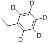 ETHYLBENZENE-2,3,4,5,6-D5 Structural