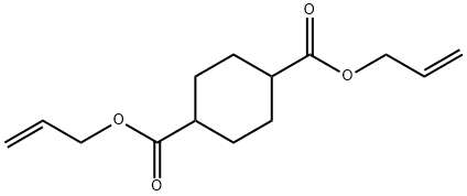 Diallyl 1,4-Cyclohexanedicarboxylate (cis- and trans- mixture) Structural