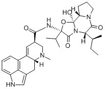 5'alpha(S)-sec-butyl-12'-hydroxy-2'-isopropylergotaman-3',6',18-trione Structural