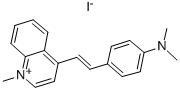 1-METHYL-4-P-DIMETHYLAMINO-STYRYL-QUINOLINIUM-IODIDE