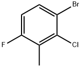 3-BROMO-2-CHLORO-6-FLUOROTOLUENE Structural