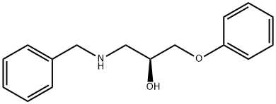 (S)-(-)-1-BENZYLAMINO-3-PHENOXY-2-PROPANOL Structural