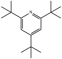 2,4,6-TRI-TERT-BUTYLPYRIDINE Structural