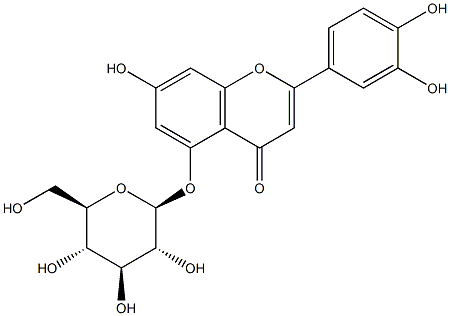 Luteolin-5-O-β-D-glucopyranoside Structural