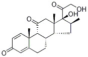 16α-Methyl-11-oxo Prednisolone Structural