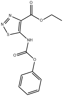 5-AMINO-1,2,3-THIADIAZOLE-N-PHENOXYCARBONYL-4-CARBOXYLIC ACID ETHYL ESTER