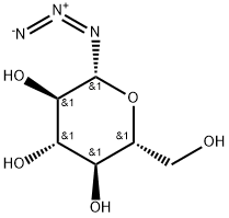 1-AZIDO-1-DEOXY-BETA-D-GLUCOPYRANOSIDE Structural