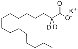 POTASSIUM PALMITATE (2,2-D2)