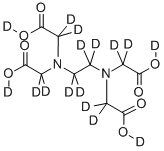 ETHYLENEDIAMINETETRAACETIC ACID-D16 Structural