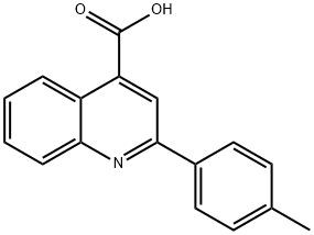 2-P-TOLYL-QUINOLINE-4-CARBOXYLIC ACID Structural