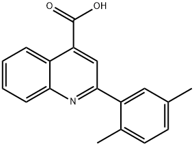 2-(2,5-DIMETHYL-PHENYL)-QUINOLINE-4-CARBOXYLIC ACID