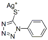 silver(1+) 1-phenyl-1H-tetrazole-5-thiolate Structural