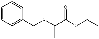 2-(PHENYLMETHOXY)-PROPANOIC ACID ETHYL ESTER Structural