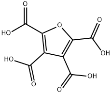 furan-2,3,4,5-tetracarboxylic acid Structural
