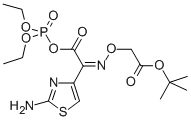 4-THIAZOLEACETIC ACID, 2-AMINO-ALPHA-[[2-(1,1-DIMETHYLETHOXY)-2-OXOETHOXY]IMINO]-, ANHYDRIDE WITH DIETHYL HYDROGEN PHOSPHATE, (Z)- Structural