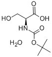 BOC-SER-OH H2O Structural