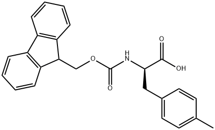 FMOC-D-4-Methylphe Structural