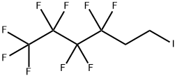 1H,1H,2H,2H-Perfluorohexyl iodide Structural