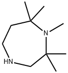 Hexahydro-1,2,2,7,7-pentamethyl-1H-1,4-diazepine Structural