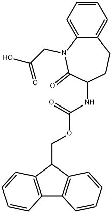 1H-1-Benzazepine-1-aceticacid,3-[[(9H-fluoren-9-ylmethoxy)carbonyl]amino]-2,3,4,5-tetrahydro-2-oxo-(9CI)