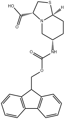 5H-Thiazolo[3,2-a]pyridine-3-carboxylicacid,6-[[(9H-fluoren-9-ylmethoxy)carbonyl]amino]hexahydro-,(3R,6S,8aS)-(9CI)