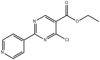 ethyl 4-chloro-2-pyridin-4-ylpyrimidine-5-carboxylate