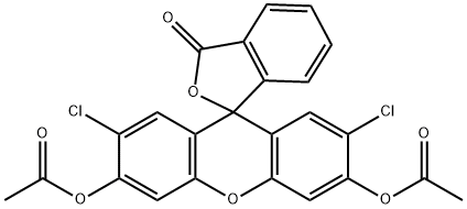 2',7'-DICHLOROFLUORESCIN DIACETATE Structural