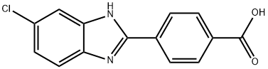 4-(5-CHLOROBENZIMIDAZOL-2-YL)BENZOIC ACID