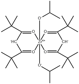 ZIRCONIUM (IV) BIS-ISOPROPOXY BIS-TMHD Structural