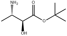 tert-Butyl-(2S,3S)-3-amino-2-hydroxybutanoate Structural