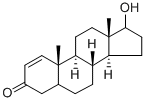 17-HYDROXYANDROST-1-EN-3-ONE Structural