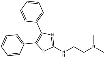 2-((2-(Dimethylamino)ethyl)amino)-4,5-diphenyloxazole Structural