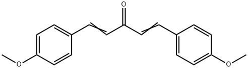 BIS(4-METHOXYBENZYLIDENE)ACETONE Structural